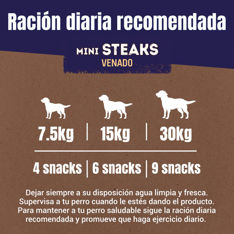 Adventuros Filetes Mini de Venado para perros, , large image number null